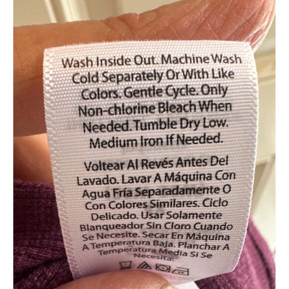 Terra & Sky Women's Plus Size Purple Sleeveless Top 4X (28W-30W) - Stylist - Picture 6 of 6